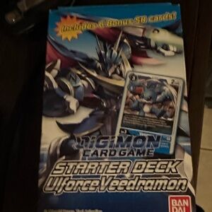 Digimon Card Game Starter Deck - UlforceVeedramon Blue and White